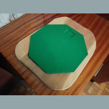 Cvičný pad, gumový