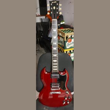 Orville SG Wine Red
