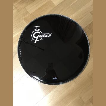 Remo Ambassador Ebony Gretsch 20"