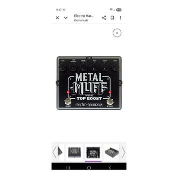 Metal Muff distortion, adaptér Boss za 790