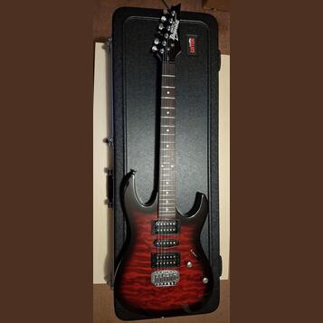 kytara Ibanez GRX70QA s pevným kufrem