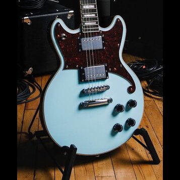 D'Angelico Premier Brighton Electric Guitar - Sky Blue with