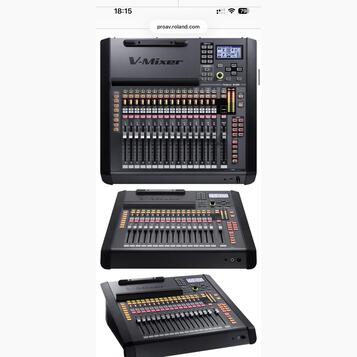 Prodám mixpult roland m200I plus stagebox S-2416