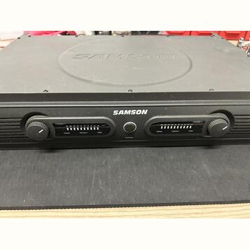 rack zesilovač Samson Servo 300 + bedny Omnitronic