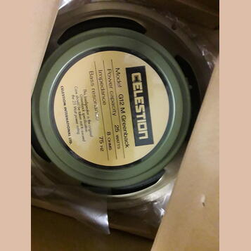 Celestion G12M 25W Greenback 8 Ohm Made in UK