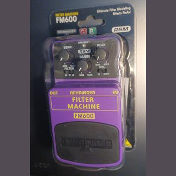 NEW Behringer Filter Machine FM600 -  Auto Envelope Wah