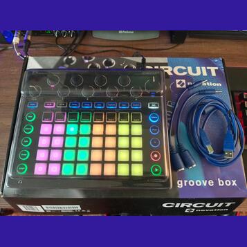 Novation Circuit + Decksaver