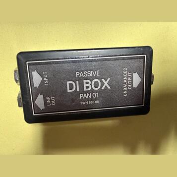PAN 01, pasivní DI box