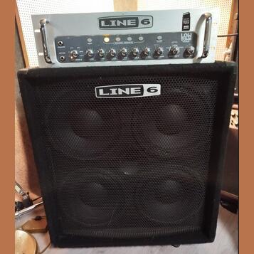 LINE6 Lowdown HD 400w + 4x10 box 600w