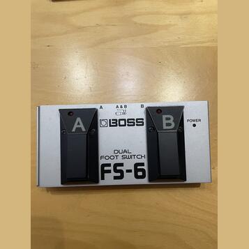 Boss FS-6 dual foot switch