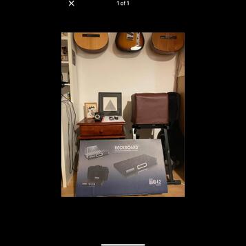 Warwick Rockboard 4.2 pedalboard