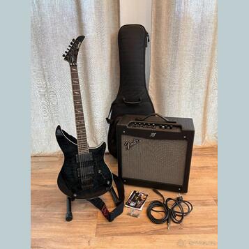 Epiphone EM-2 custom prophecy + Fender mustang II 40W