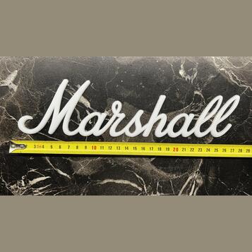 Marshal plastové logo