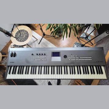 YAMAHA MM8 88kláves Workstation synthezator+Yamaha QS300 