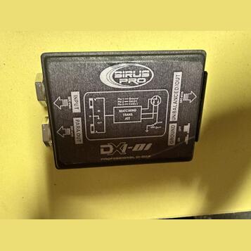 profesionální DI-box Sirus Pro DXI-01.
