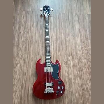 Epiphone SG EB-3 cherry red