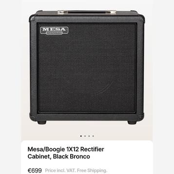 Mesa/Boogie 1X12 Rectifier Cabinet