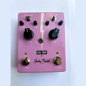 Harley Benton Evil Twin - dvojitý overdrive pedál