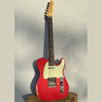 Fender Custom Shop 64 Telecaster Relic Aged Fiesta Red