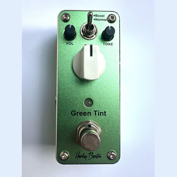 Harley Benton Green Tint overdrive