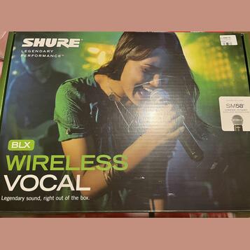 Bezdrátový set SHURE 20BLX24E/SM58-H8E