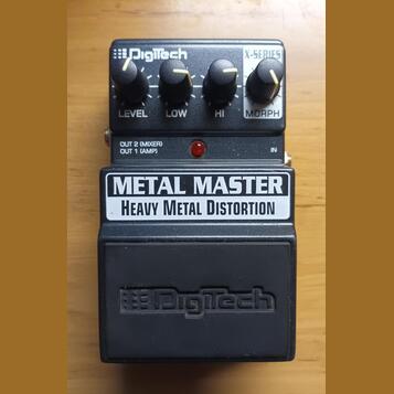 Digitech X-Series - Metal Master - Heavy Metal Distortion