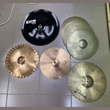 Konvolut činelů Paiste / Zildjian / Meinl