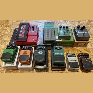 Efekty Boss, Digitech, Ibanez, EHX, Dunlop a Behringer