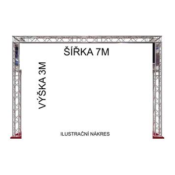 Koupím starší traverzy - rampu. Šířka 8m / výška 3m