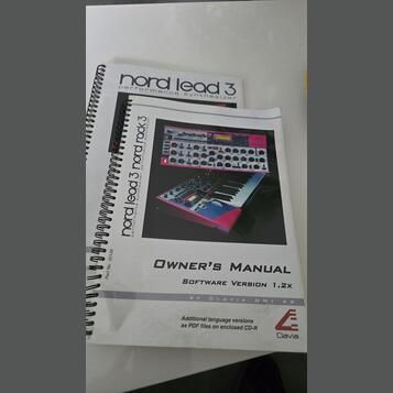 Originál návod na Nord lead, Nord rack 3