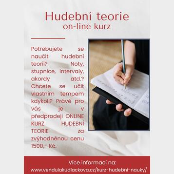 KURZ HUDEBNÍ TEORIE - ONLINE