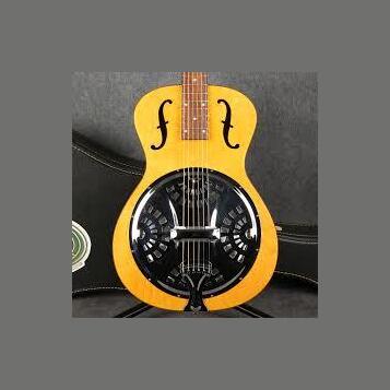 Dobro Hound Dog round neck 