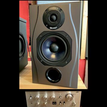 Spirit Absolute II + zesilovač JVC JA-S31