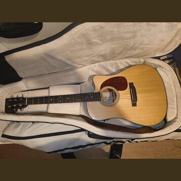 SIGMA DMC-1E acoustic guitar + Gator GP Acoustic bag + Strap