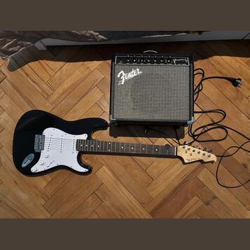 Fender Champion 25 II + kytara MSA Vision ST5 