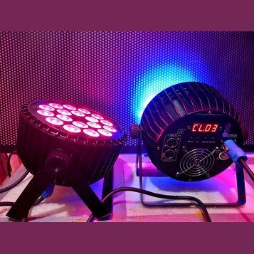 Led Par 18x12W RGBW DMX