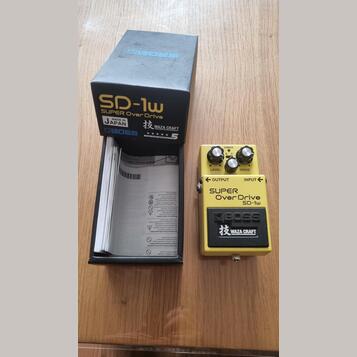 Boss SD-1w super overdrive Waza Craft