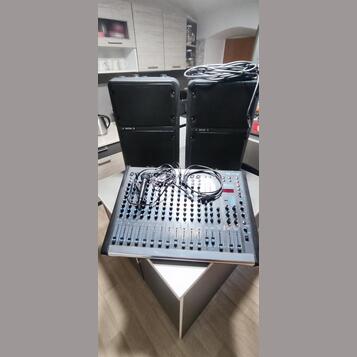 Repro sestava Zeck 600w + Zeck mixzesilovač PD 12-16
