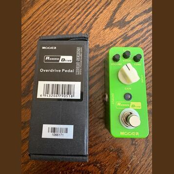 Overdrive pedal Rumbie Drive MOOER