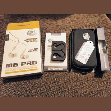 Predám IEM slúchadlá MEE Audio M6 (2. generácia) – číre