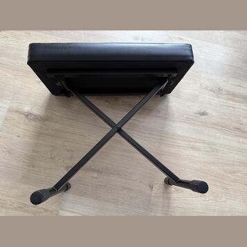 Bespeco SG9EX Kovová klavírní židle Black