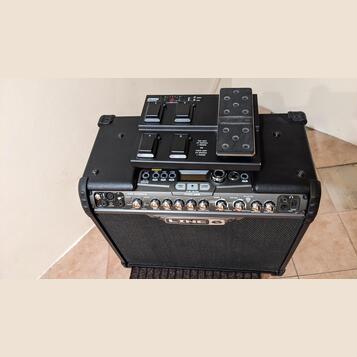 Line6 SpiderJam  + pedál FBV MKII