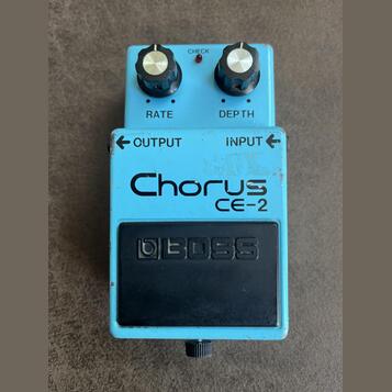 Boss CE-2 Japan Long Dash (black label, 1981)