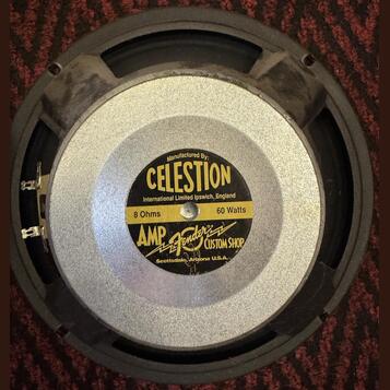 1995 USA Celestion G10 Fender Amp Custom Shop 10"speaker