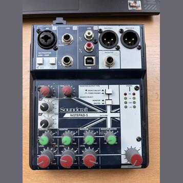 Soundcraft Notepad 5