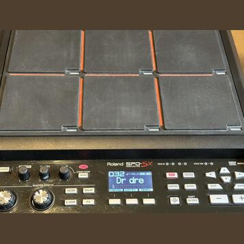 Sampling pad Roland SPD SX + Obal + stojan