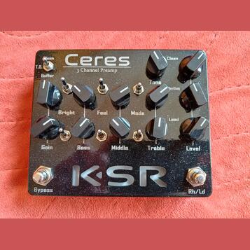 KSR Ceres – 3ch Preamp Pedal