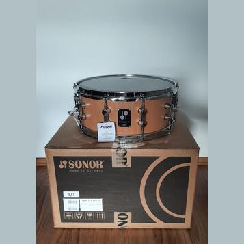 Prodám snare Sonor Kompressor Natural Beech 14" x 6"