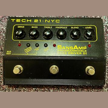 Tech 21 Bass Driver D.I. Programmable