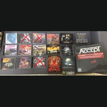 Metalove, rockove prebytky CD